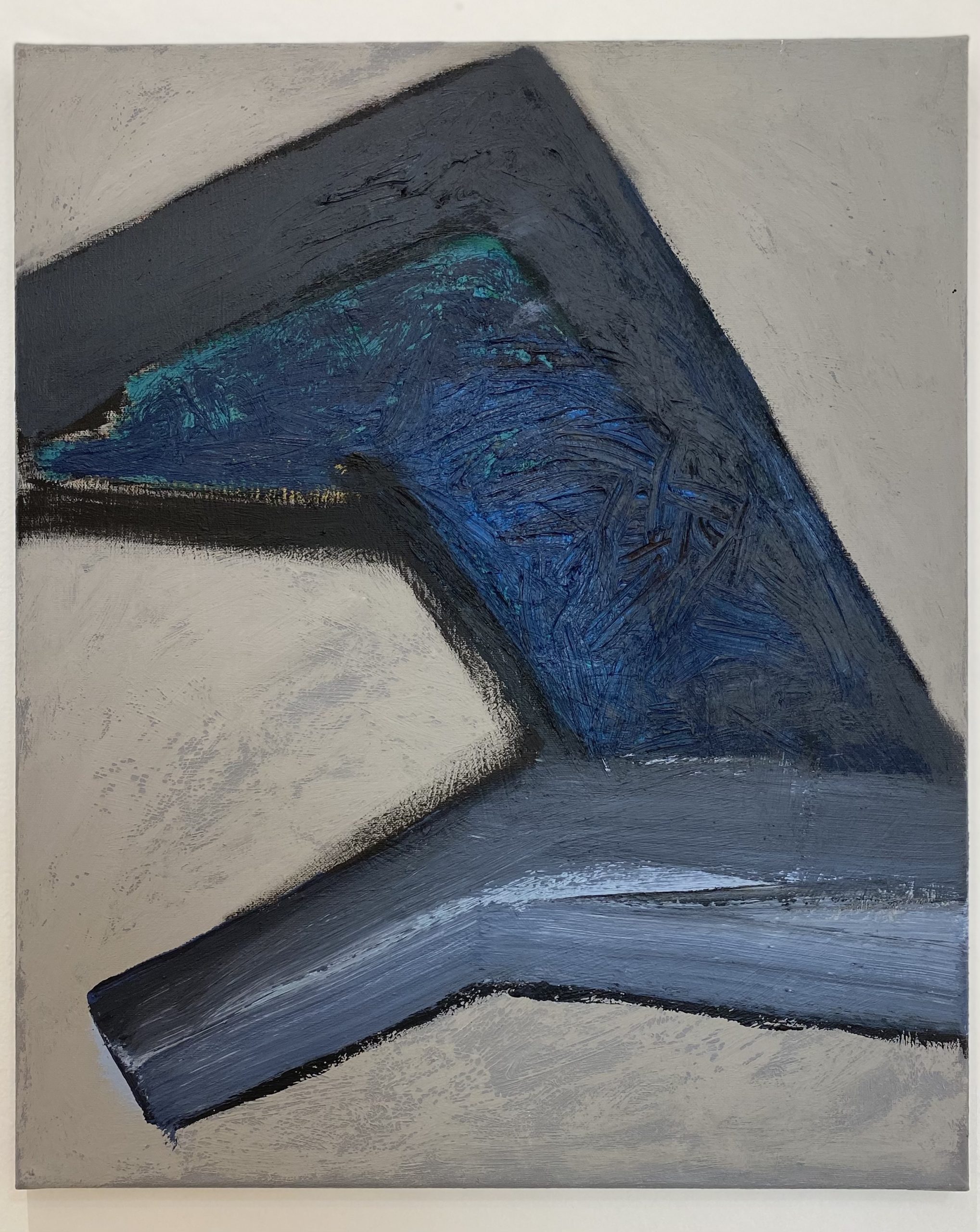 Alois Riedl, o.T. 60x50 cm, Acrylic, Oil on canvas, 1992