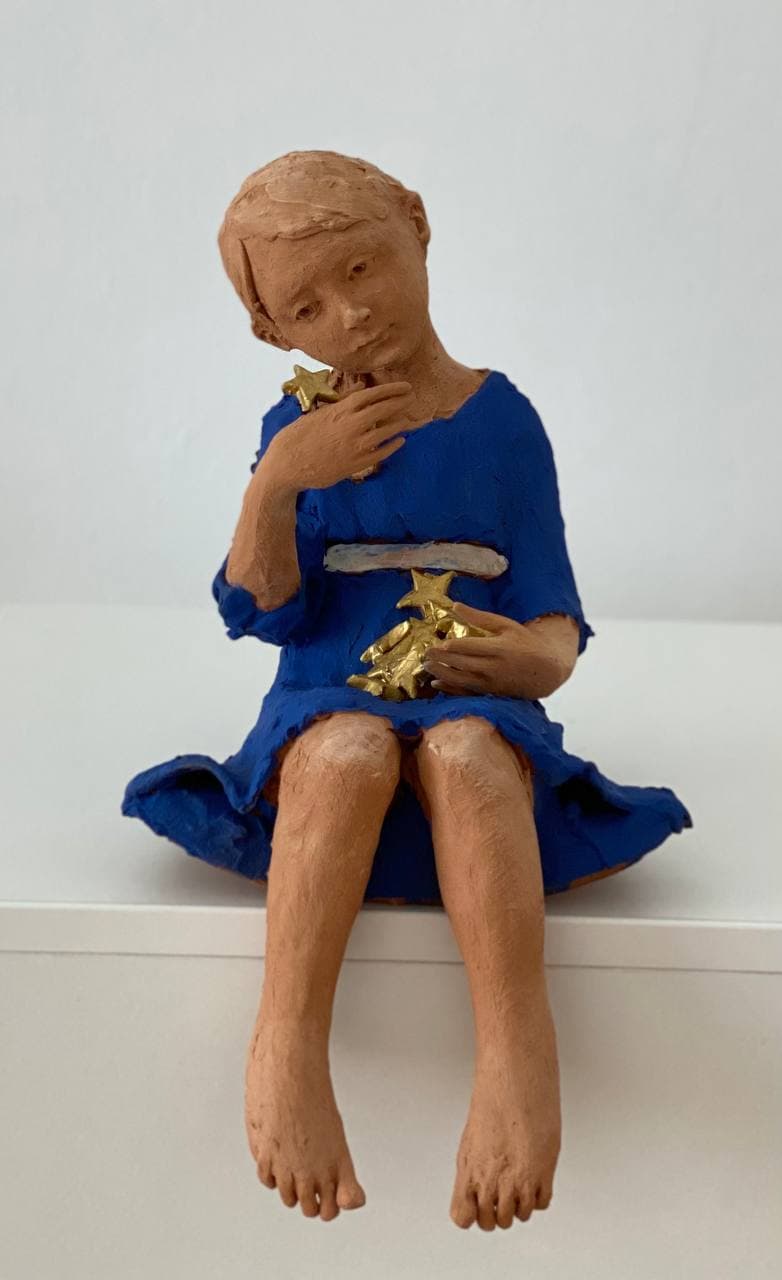 Andrei Pandea, Anna, 37x19 cm, Ceramic, 2021