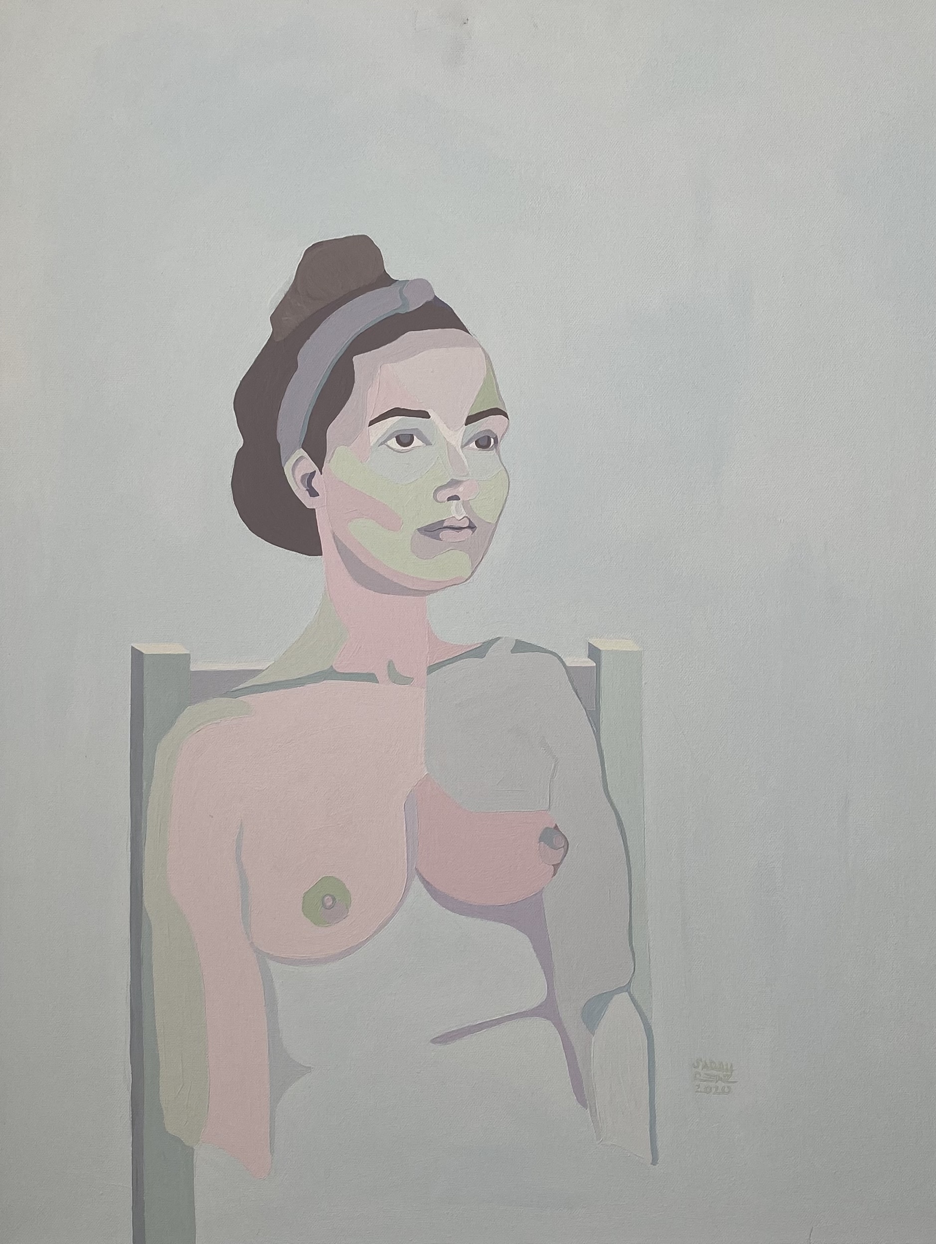Sarah Renz, Daydream, 80x60 cm, Acryl auf Leinwand, 2020
