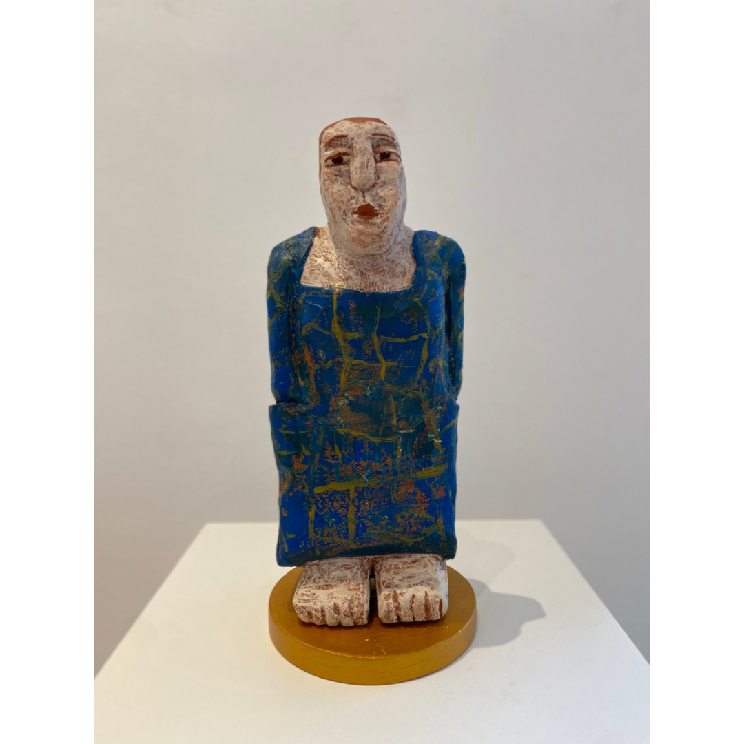 Annerose Riedl, o.T., h 35 cm, Wood sculpture, 2022