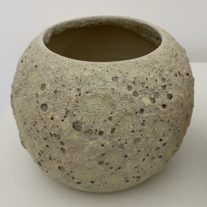 Cristina Balerina, Vază Moon, 12x13cm, Ceramic, 2021