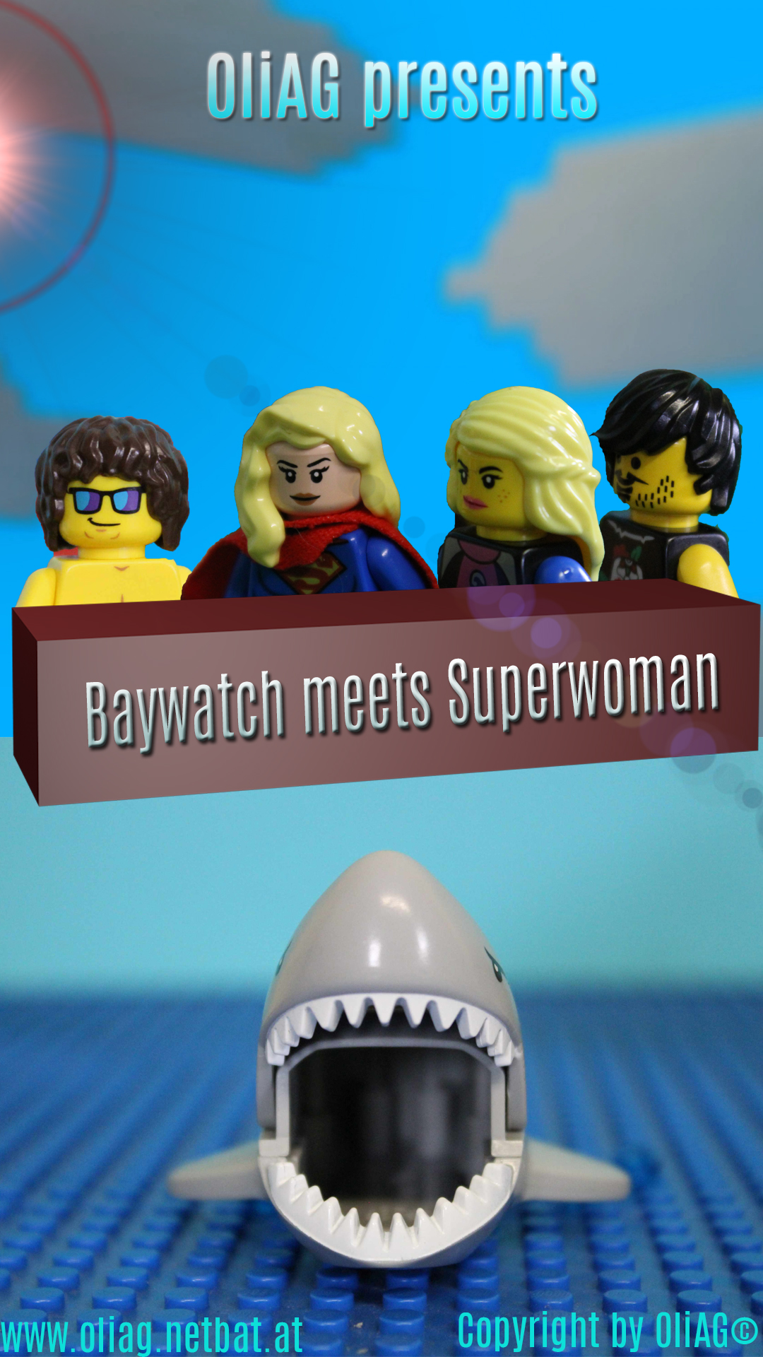 OLI-AG, Baywatch meets Superwoman