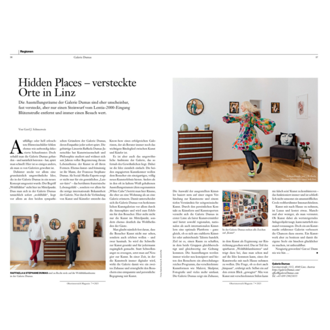 press-article-Oberösterreich-Magazin -7-23-galerie-dumas-linz