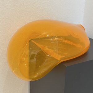 verena-schatz-blob-neon-light-orange-galerie-dumas-linz