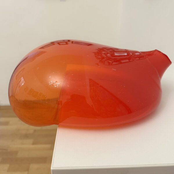 verena-schatz-blob-neon-rot-galerie-dumas-linz