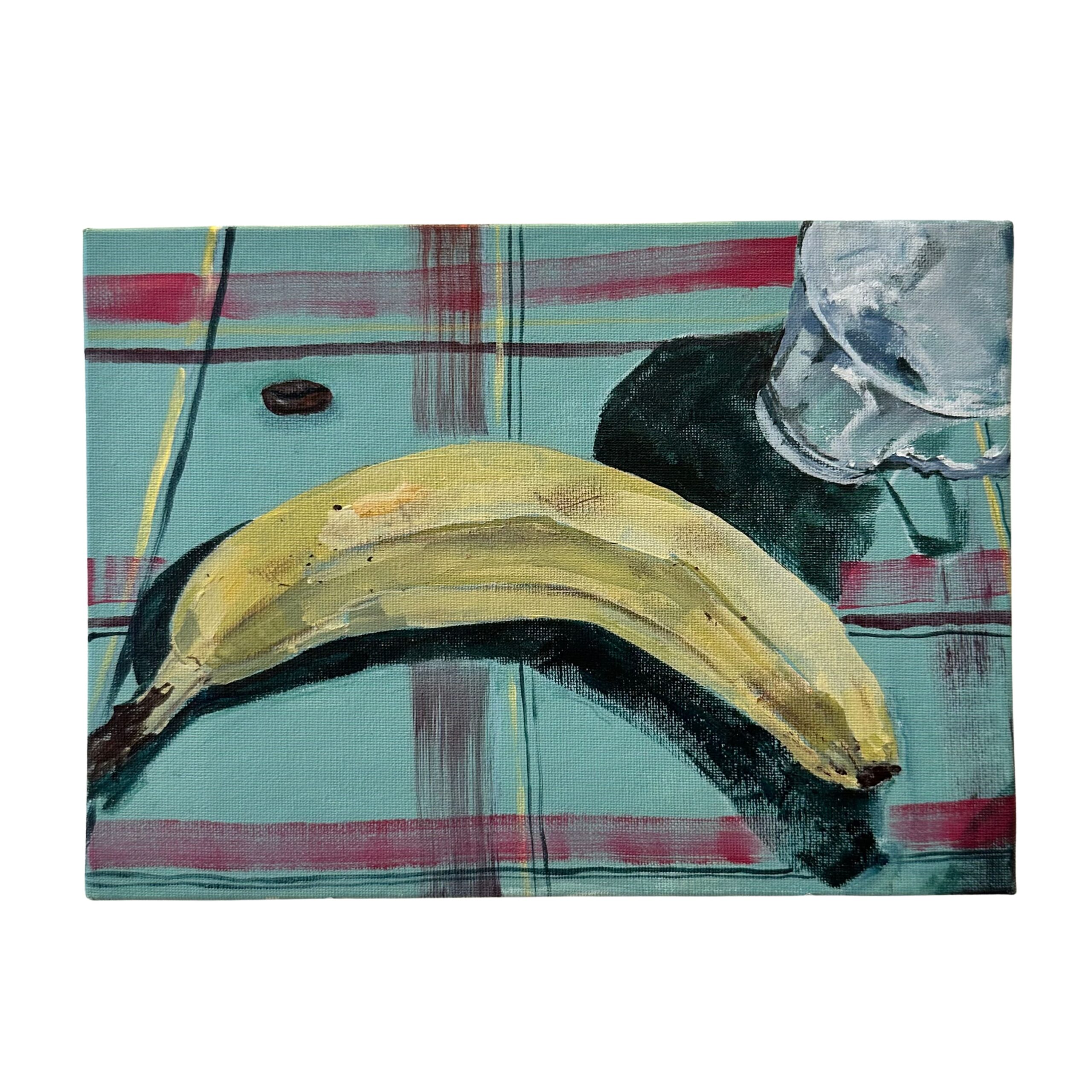 Lucie Boudoux, Ensemble fragmenté 2, 16x22 cm, Acrylic on cardboard, 2026