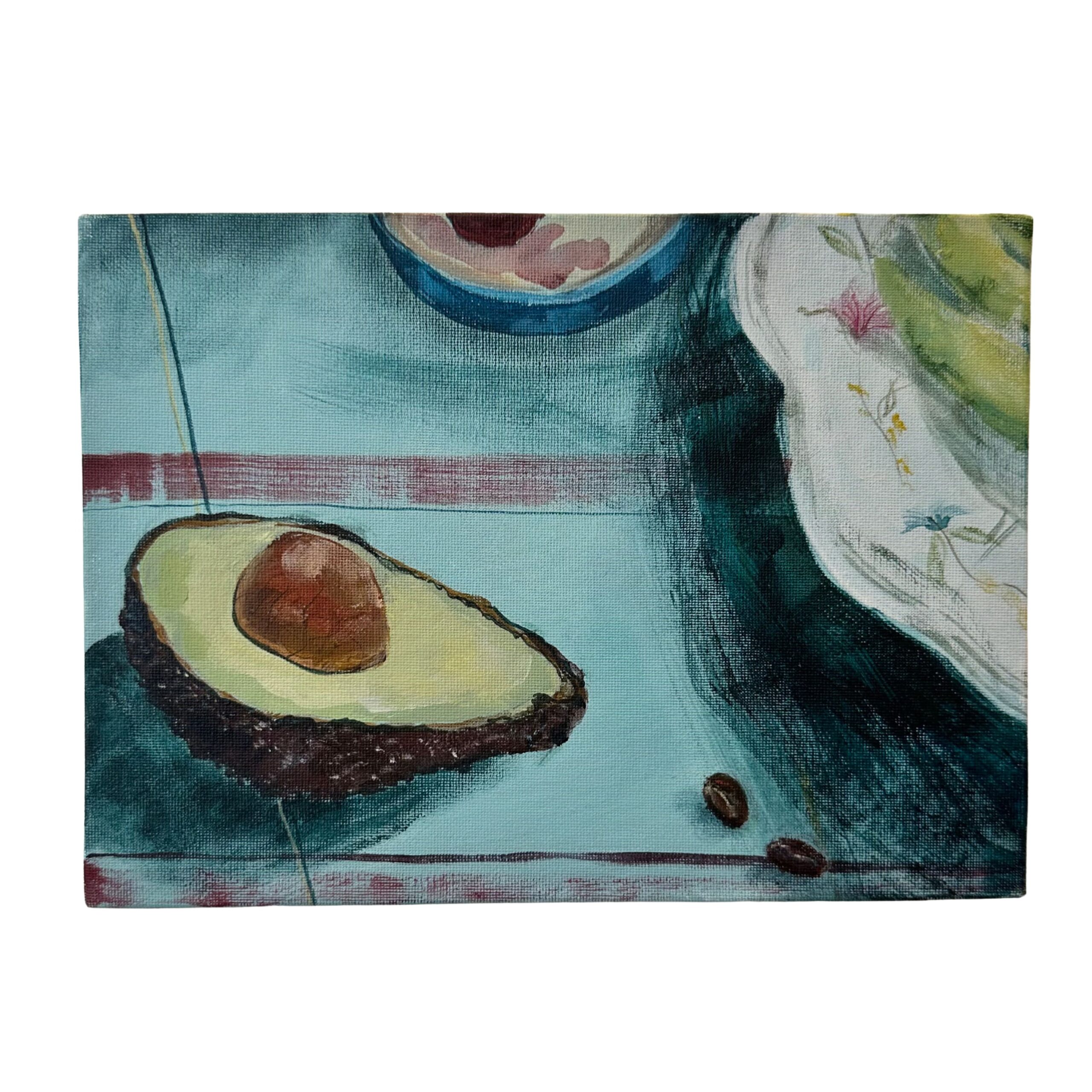 Lucie Boudoux, Ensemble fragmenté 3, 16x22 cm, Acrylic on cardboard, 2026